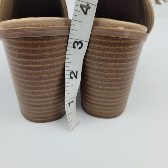 CIRCUS Sam Edelman Kammi Tan Faux Leather Cutout/Open Toe Ankle Boot 8.5 - Picture 10 of 12